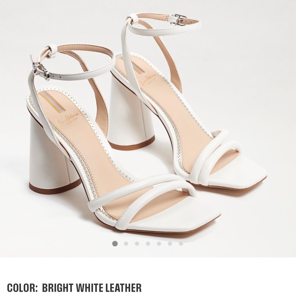 Women's White Strappy Sandals